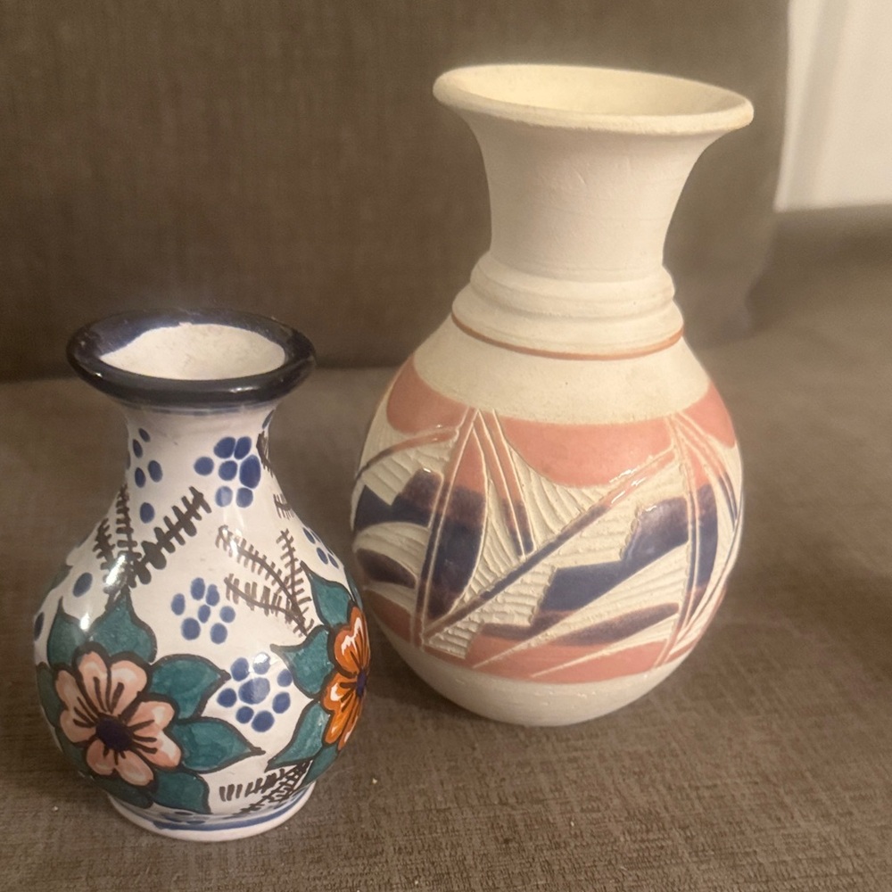 Colorful Ceramic Vases Set